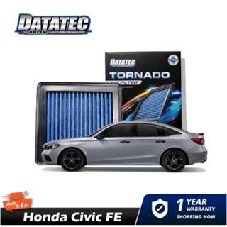 New] กรองอากาศ All New Honda Civic FE ปี 2022 DATATEC TORNADO AIR FILTER