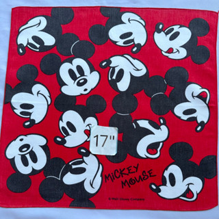 Mickey mouse ผ้าเช็ดหน้า มิกกี้เม้าส์