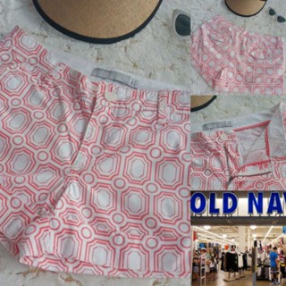 กางเกงขาสั้น OLD NAVY size 8 สีส้ม