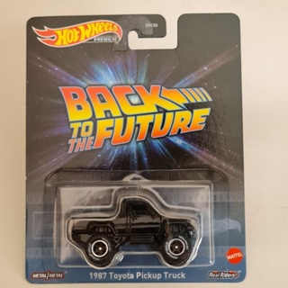 hotwheels back to the future 1987 Toyota Pickup Truck ล้อยาง ท้องเหล็ก