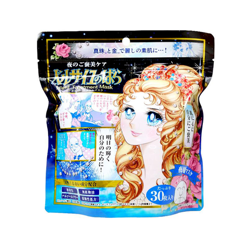 CREER BEAUTE THE ROSE OF VERSAILLES NIGHT TREATMENT MASK 30 sheet