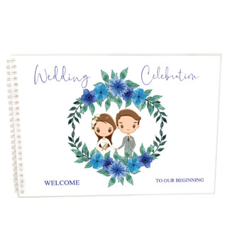 สมุดเซ็นอวยพรสมุดประสาทพรGuestbook Wedding