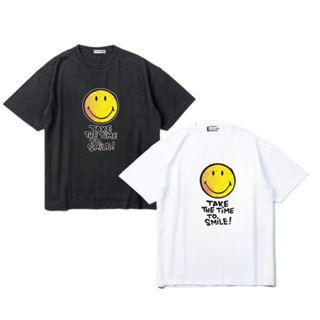 เสื้อลายยิ้ม Take me time smile