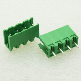 (10ชิ้น)Plug-in Terminal Block 4pins,Male,300V/15A