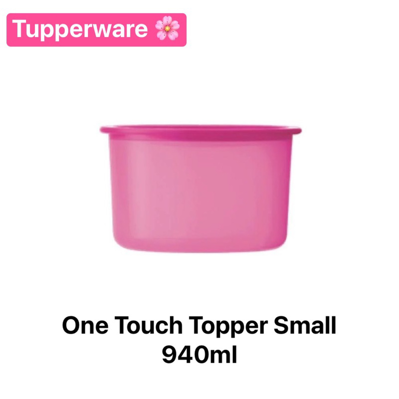 Tupperware รุ่น One Touch มีหลายขนาด เก็บอาหารให้สดใหม่ยาวนาน ลมไม่เข้า