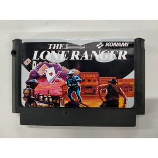 ตลับ FC เกม The Lone Ranger เกมแนว คาบอย เดินยิงเก็บเงิน ซื้ออาวุธ อับของ ตลุยเมืองต่างๆ