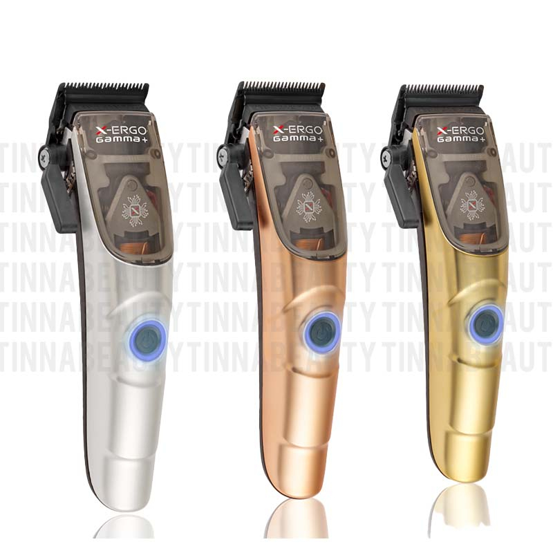 ปัตตาเลี่ยนไร้สายGAMMA+ X-ERGO LINEAR CORDLESS CLIPPER WITH 9V MICROCHIPPED MAGNETIC MOTOR ประกันศูน