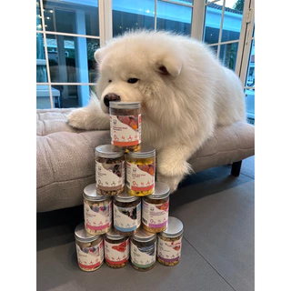 🔥Tuayfubear ขนมแมว ขนมหมาฟรีซดราย Freeze-Dried เกรดพรีเมี่ยม ผงโรย แซลมอน ปลาไข่ เนื้อเป็ด เนื้อวัว ขนมสุนัขอบแห้ง
