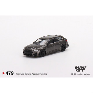 Mini GT No. 479-L  Audi ABT RS6-R Daytona Grey