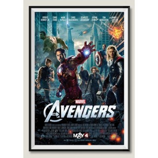 โปสเตอร์หนัง ติดผนัง MARVEL AVENGERS ภาค 1