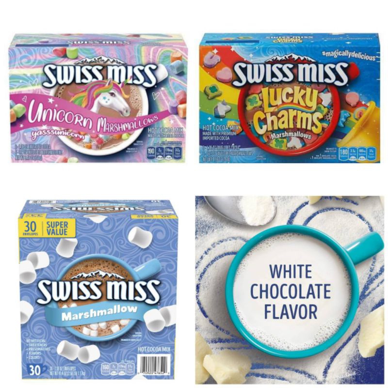 Swiss miss Lucky Charms marshmallows