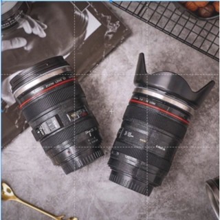 Camera Lens Mug แก้วเก็บอุหภูมิเลนส์กล้อง 350ml