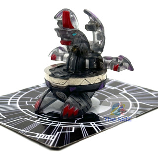 บาคุกัน Bakugan Alpha Hydranoid B2 Darkus Translucent Heavy Metal VHTF (ตัวใส/เอวเหล็ก) หายาก