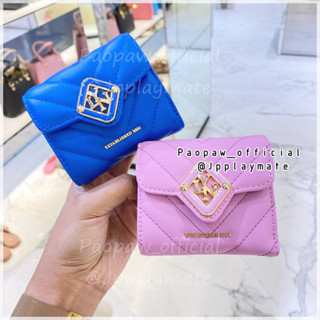 LYN กระเป๋าสตางค์ LYN รุ่น Cosmo Short :  LL23CWF074  แท้จากชอป พร้อมอุปกรณ์