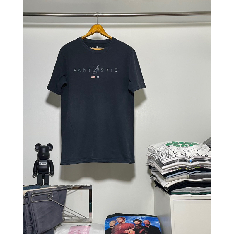 เสื้อภาพยนตร์มือสอง FANTASTIC 4 MARVEL 20TH CENTURY FOX MOVIE PROMO (2015) Size L มือ2