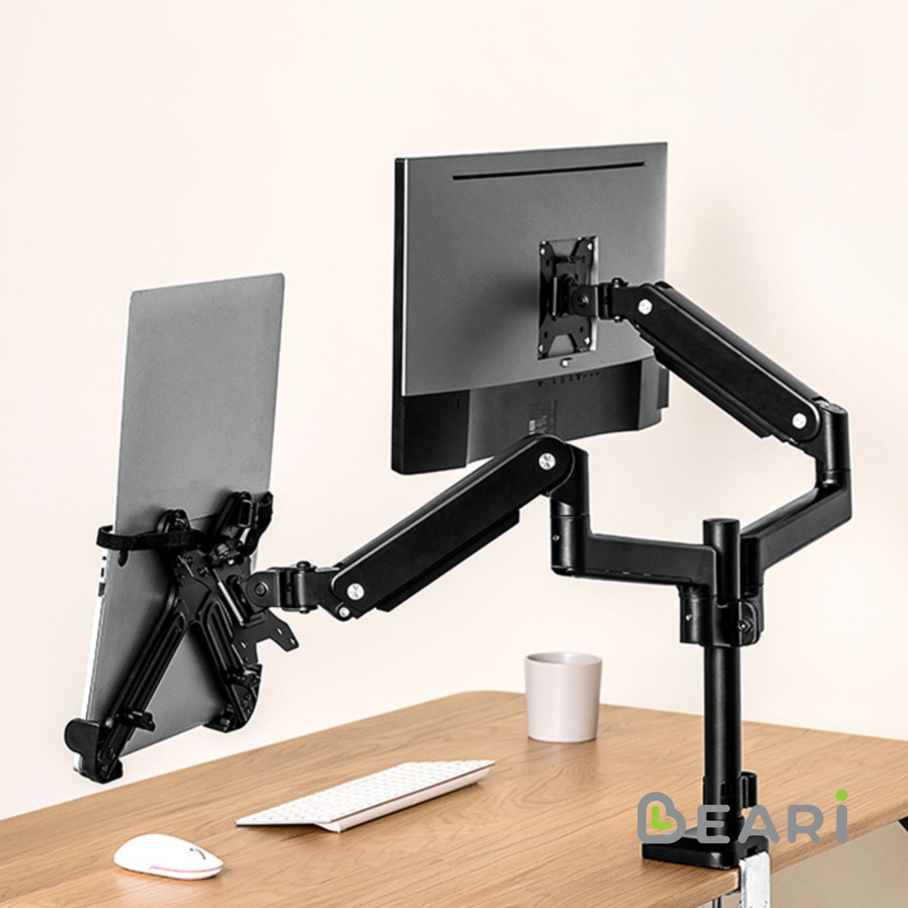 [โค้ดคุ้มลด 20%] อุปกรณ์เสริม Monitor arm สำหรับวาง Laptop / Notebook รองรับขนาด 11