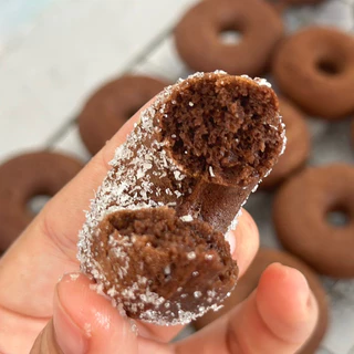 Double chocolate minidonut (คีโต,คลีน) (🌸สั่งในไลฟ์สดลด50%)