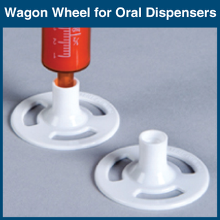 วงล้อตั้งไซริงค์ Wagon Wheel for Oral Dispensers