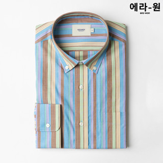 era-won Premium Quality เสื้อเชิ้ต ทรงปกติ Dress Shirt แขนยาว สี Maradona