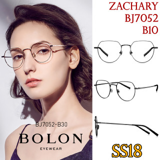 SS18 BOLON กรอบแว่นสายตา รุ่น ZACHARY BJ7052 B10 [Metal] แว่นของญาญ่า แว่นของเจเจ โบลอน แว่นสายตา สายตาสั้น สายตายาว สาย