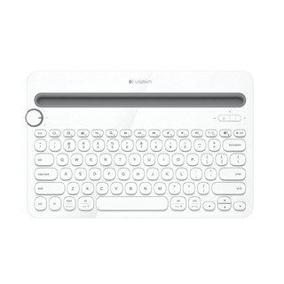 พร้อมส่ง💥เมาส์บลูทูธ Logitech Bluetooth Keyboard Multi-Device K480 White (TH/EN) ของแท้