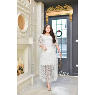 🔥Plussize🔥เดรสคนอ้วน🔥 S 38-44      M 44-48     L 48-52