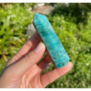 1 PC Natural Smoky Quartz in Amazonite Tower, Amazonite Point, Crystal Specimen, Healing Crystal, Energy , 2.5-3.5