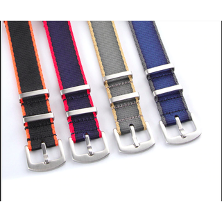 Seatbelt Nato Strap สายนาฬิกาผ้าใบไนลอนนาโต้ ขนาด 20mm และ 22mm