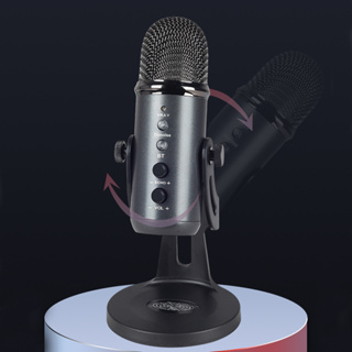 ไมโครโฟนแบบมีสาย USB ไมโครโฟนการบันทึกขาตั้ง สำหรับ PC คอมพิวเตอร์ Microphone W-900 Professional