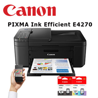 CANON PIXMA E4270 เครื่องพิมพ์ไร้สาย ALL-IN-ONE