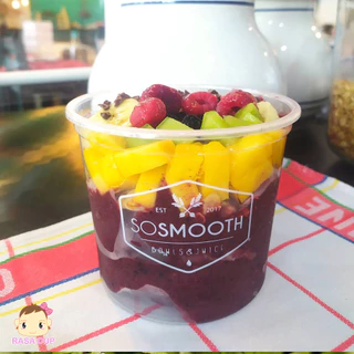 [TB700-0050] แก้วโอ่ง 24 ออนซ์ (700 ml.) แก้ว PP ขนาดปากกว้าง 116 มม. มีตัวเลือกฝาด้านใน จำนวน 50 ใบ