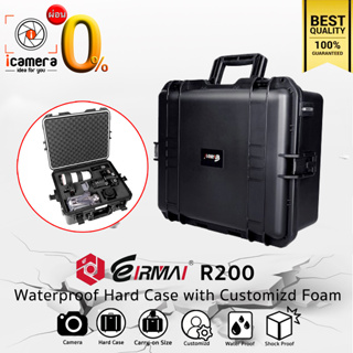 ผ่อน 0%** Eirmai Bag R200 Waterproof Hard Case For Camera, Flash , Accessories กระเป๋ากล้อง กันน้ำ กันกระแทก ขึ้นเครื่อง