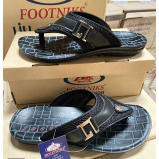 Footniks รองเท้าแฟชั่นผู้ชาย PU ขายดี รุ่น 0319M Size 38-43