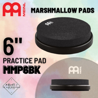 แป้นซ้อมกลอง MEINL ขนาด 6" รุ่น MARSHMALLOW PADS MMP6BK