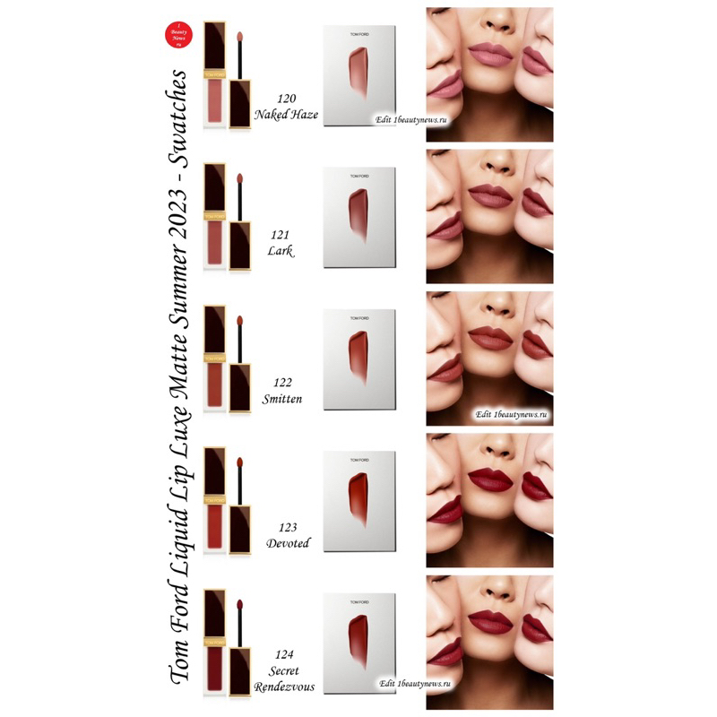 Newly TOMFORD ฉลากไทย/พร้อมส่ง ( มีชาร์จสีด้านในค่ะ ) รูปที่ 7