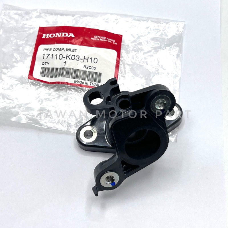 ท่อไอดี Honda เวฟ W.110i ปี 2011-2020 แท้ เบิกศูนย์Honda 17110-K03-H10