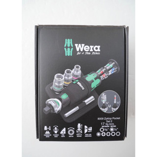 Wera 8009 zyklop pocket set 2