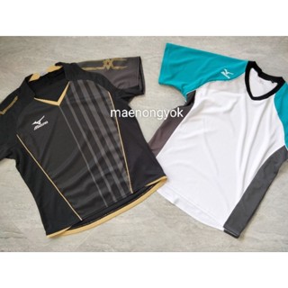 เสื้อกีฬาคอวีแบรนด์ mizunoขนาดMù8