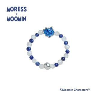 Moress Moomin Flower Genuine Stones Ring