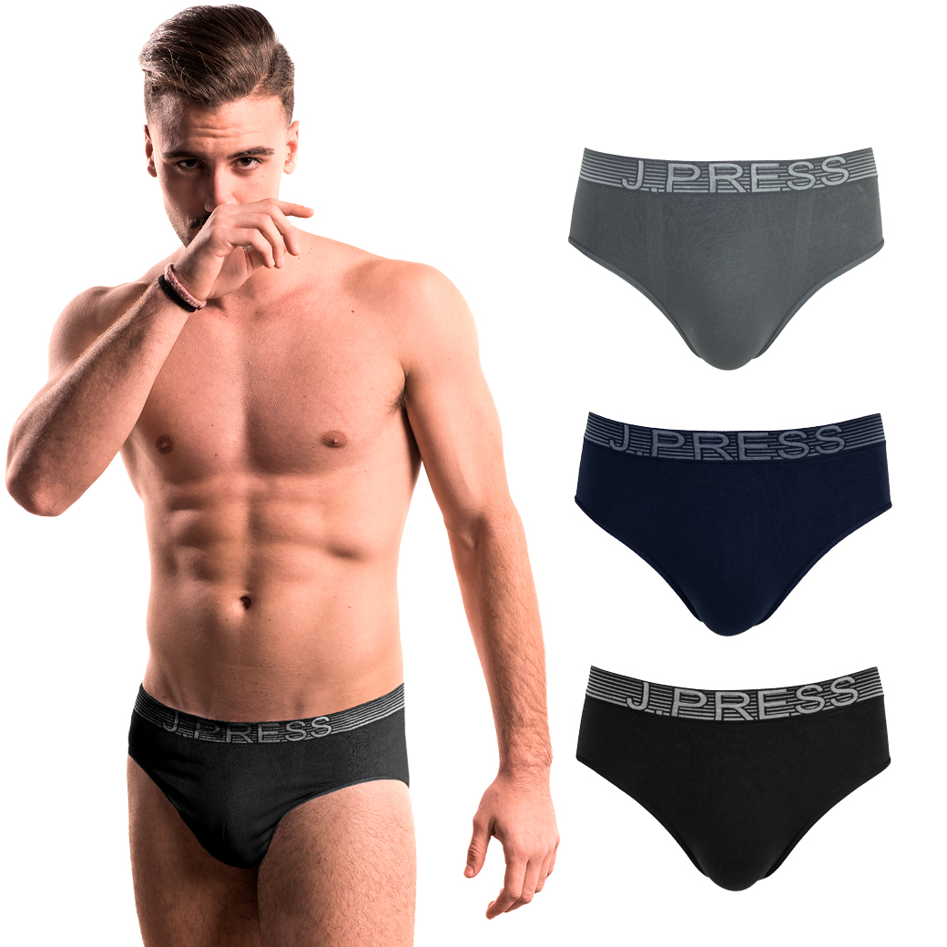 J.Press กางเกงในชาย เจเพรส Seamless รุ่น 8116 บรรจุ 1 ตัว/แพ็ค (มีให้เลือก 3 สี)