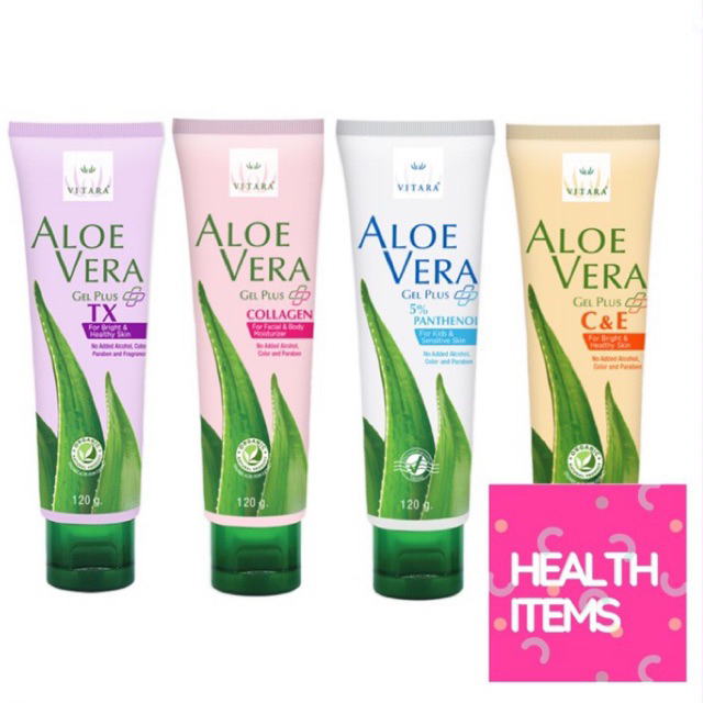 VITARA ALOE VERA GEL เจลว่านหางจระเข้ สำหรับผิวกายหลังออกแดด