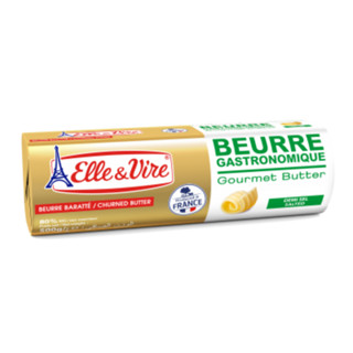 เอเล่แอนด์เวียร์ เนยเค็ม แบบแท่ง ไขมัน 80% 500 กรัม - Elle &amp; Vire Salted Butter Gourmet 80% Fat 500g