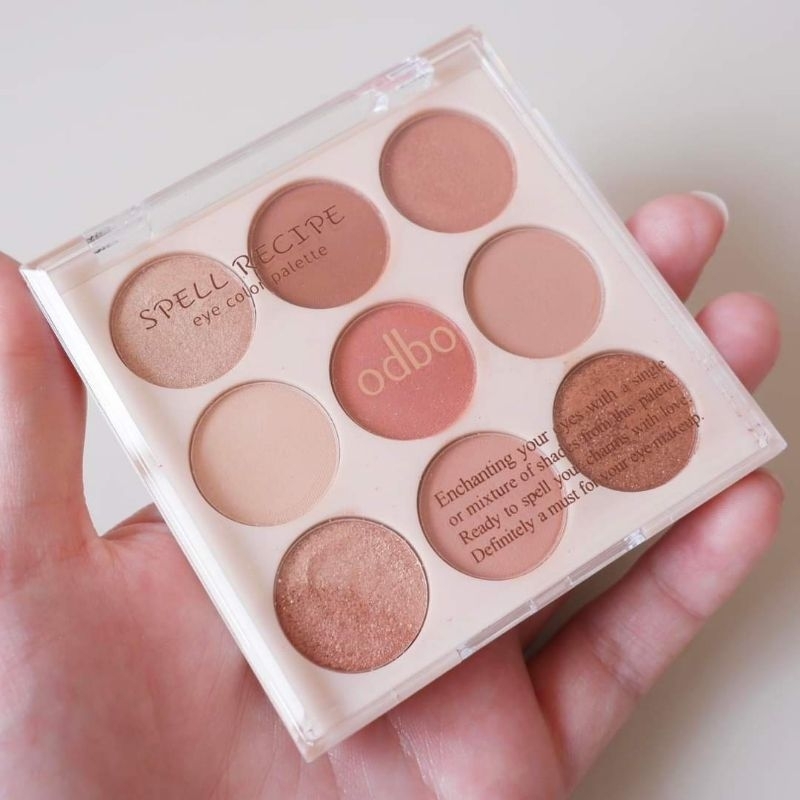 Odbo สร้างเรื่องอีกละ พาเลตตาหลัก 100 คุณภาพหลัก 1000 สีแน่น สีสวย ใช้งานง่าย โทนส้มพีช แบบผู้ดี ซื้อไปไม่มีผิดหวัง ราคา ถูกที่สุด ดีลบีเคเค แกลเลอรีภาพที่ 2