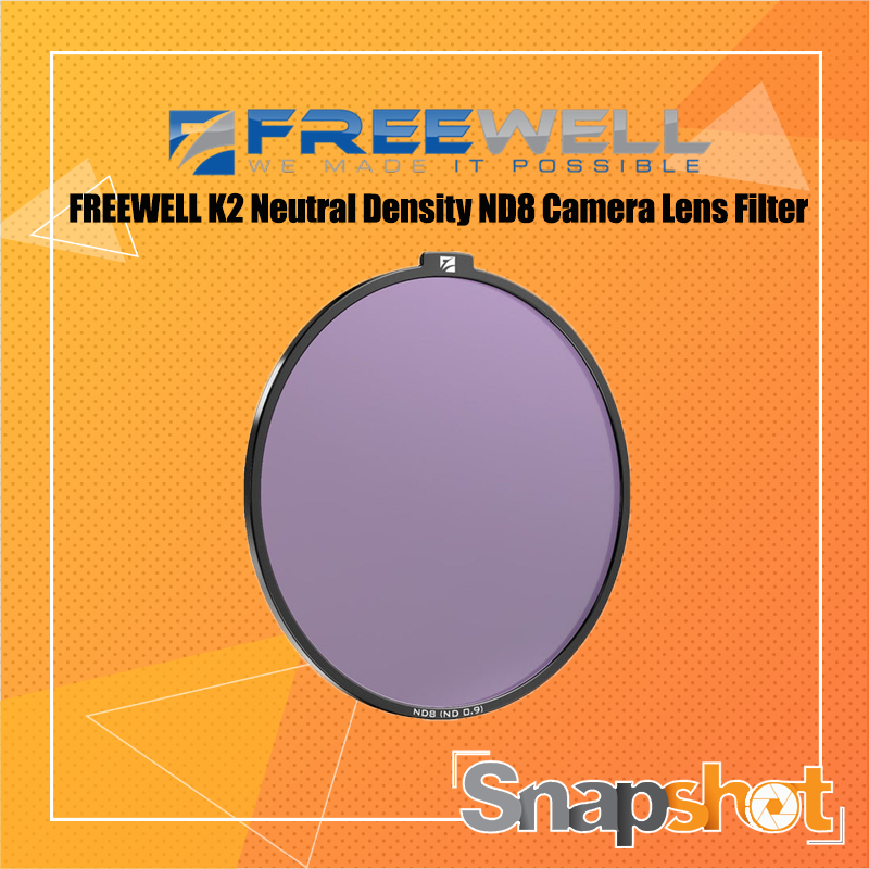 FREEWELL K2 Neutral Density ND8 Camera Lens Filter [FW-K2-ND8]