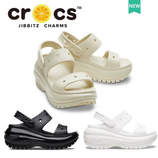 พร้อมส่งในไทย รองเท้า Crocs รุ่น MEGA CRUSH SANDAL  รองเท้าเสริมส้น ดีไซน์ทันสมัย พื้นนิ่ม สบายเท้า ทนทาน