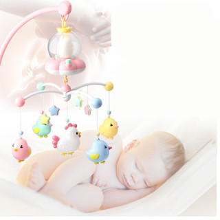 Dreamcradle โมบายกล่อมนอน พร้อมไฟกลางคืน อเนกประสงค์ หมุนได้ สําหรับเด็กทารกแรกเกิด