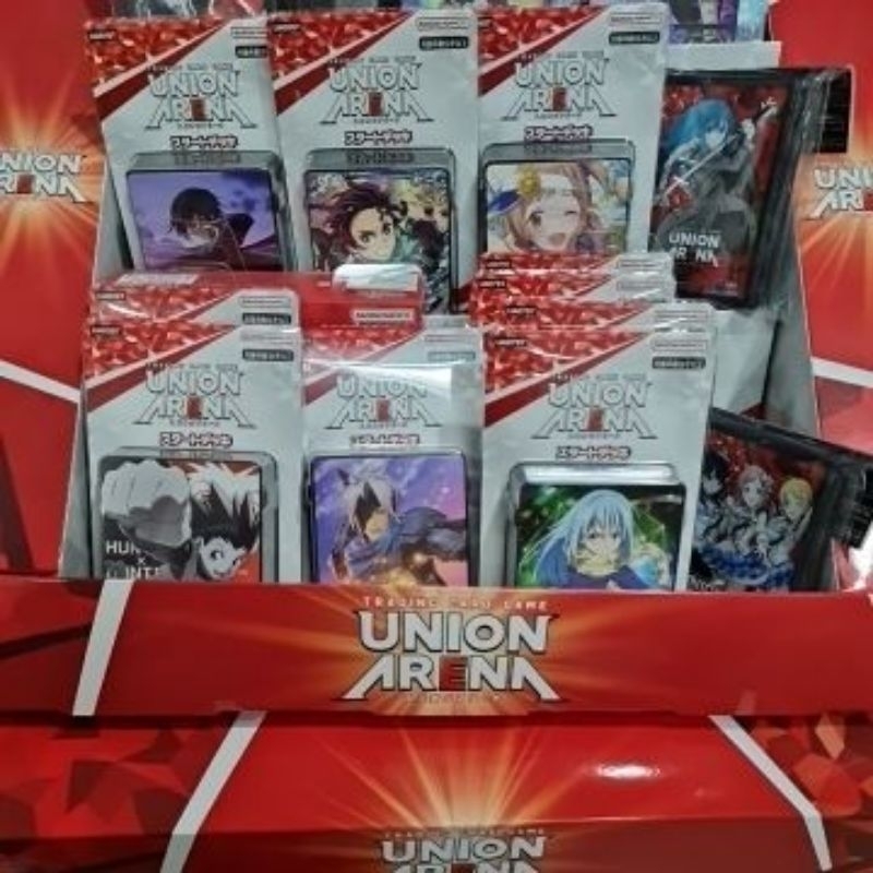 UNION ARENA Starter Deck , Union Arena Booster Pack  ,Tekken7, HunterxHunter