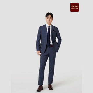 SUIT SELECT Ermenegildo Zegna Check Suit (Navy)