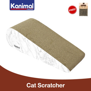 Kanimal Cat Toy ของเล่นแมว ที่ลับเล็บ รุ่น Drops หยดน้ำ สำหรับแมวทุกวัย Size M ขนาด 43.5x18.7x13.5 ซม. ฟรี! Catnip