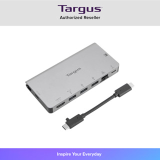 Targus USB-C 4K HDMI Docking Station with Card Reader PD 100W (DOCK414) อะแดปเตอร์แปลงสัญญาณ